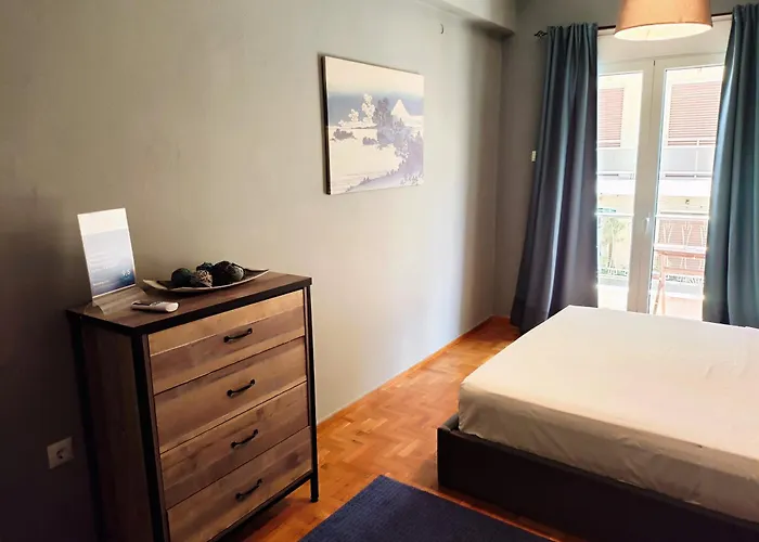 Comfortable Modern Entire House Near The Center Of Athens-Blue Serenity