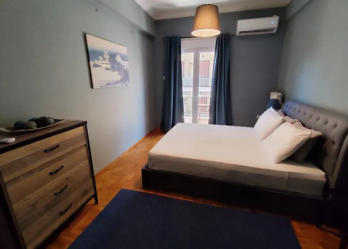 Comfortable Modern Entire House Near The Center Of Athens-Blue Serenity